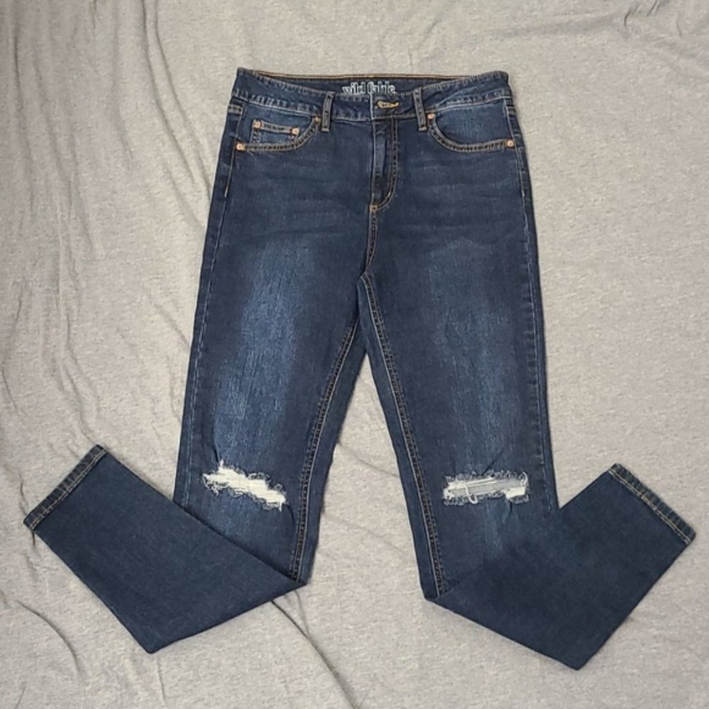 Wild Fable Distressed Skinny Jeans.